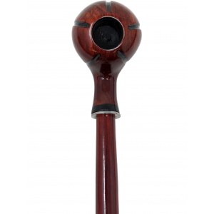 11" FESS Medium Black-Lined Churchwarden Gandalf Hand Pipe - [411]